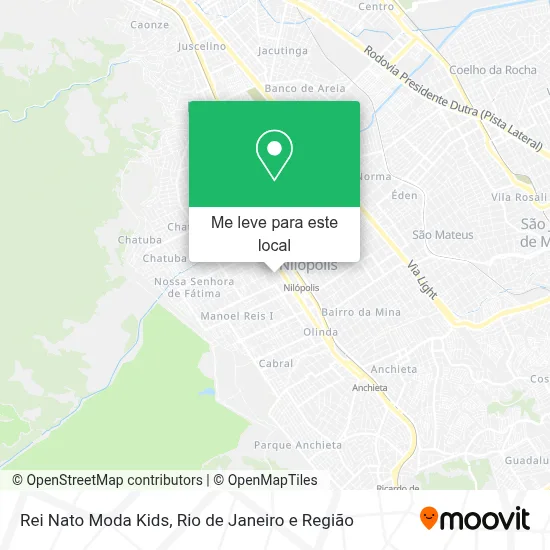 Rei Nato Moda Kids mapa