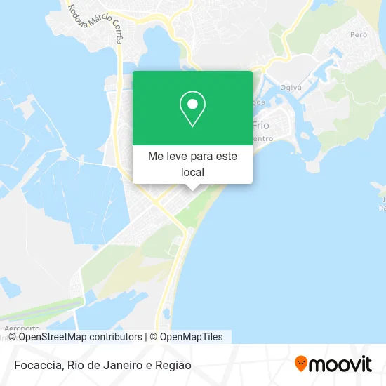 Focaccia mapa