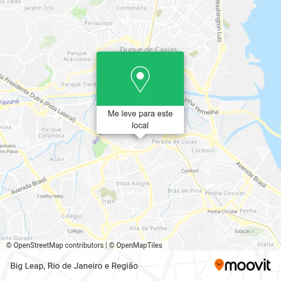 Big Leap mapa