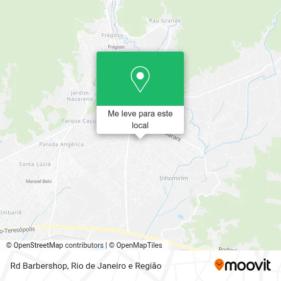 Rd Barbershop mapa