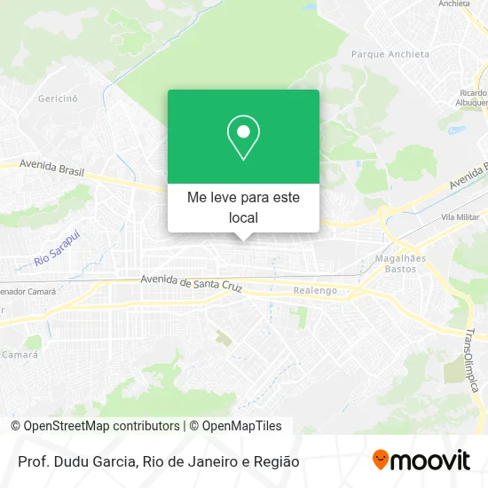 Prof. Dudu Garcia mapa