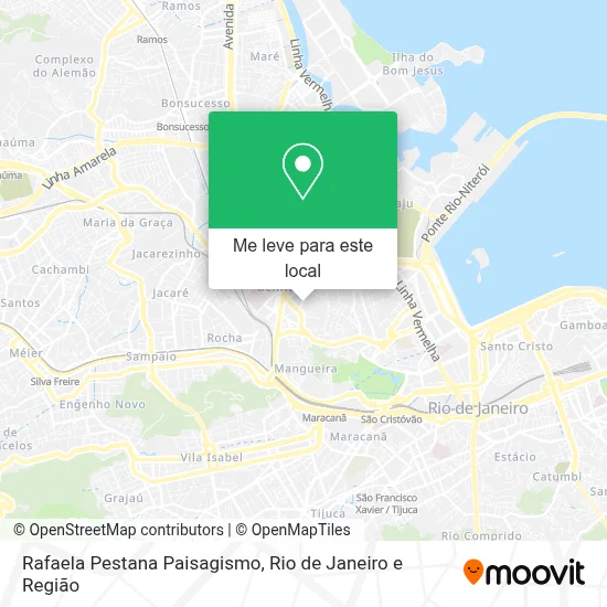 Rafaela Pestana Paisagismo mapa