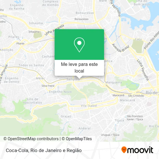 Coca-Cola mapa