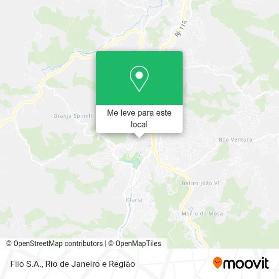 Filo S.A. mapa