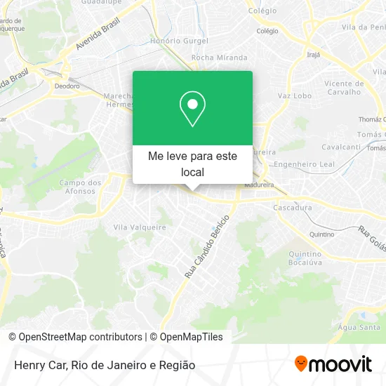 Henry Car mapa
