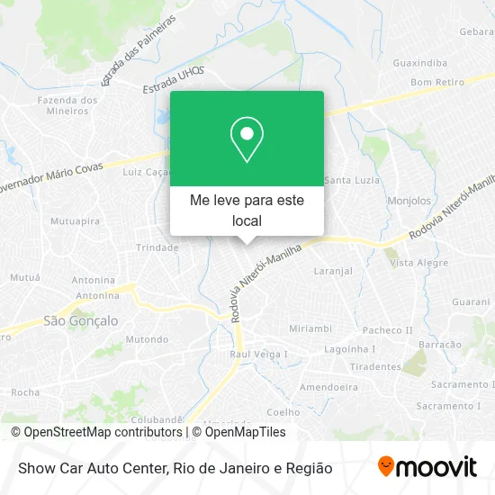 Show Car Auto Center mapa