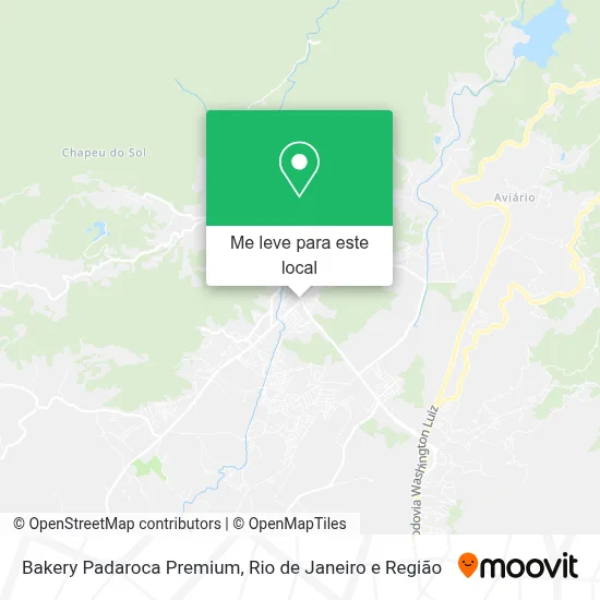 Bakery Padaroca Premium mapa