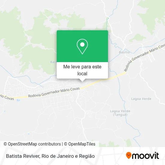 Batista Reviver mapa