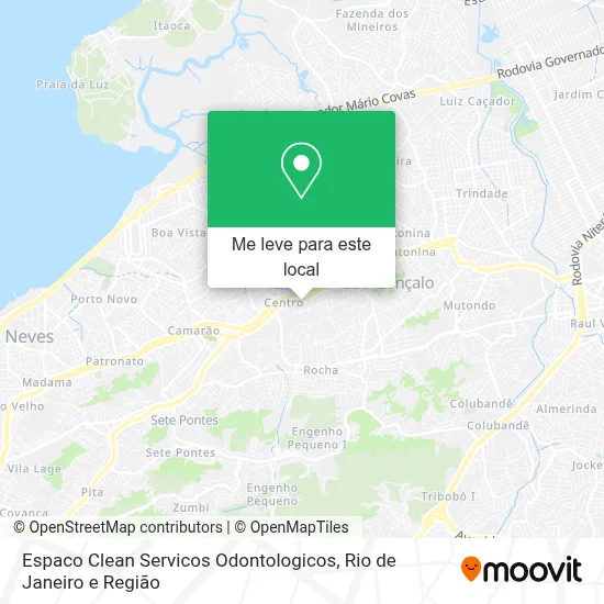 Espaco Clean Servicos Odontologicos mapa