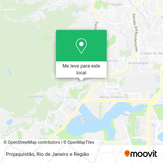 Projaquistão mapa