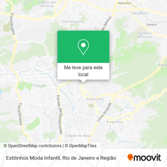 Estilinhos Moda Infantil mapa