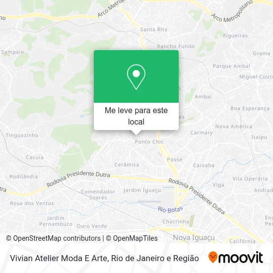 Vivian Atelier Moda E Arte mapa