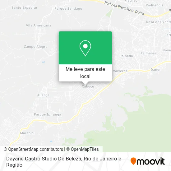 Dayane Castro Studio De Beleza mapa