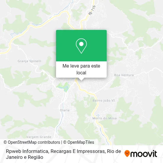 Rpweb Informatica, Recargas E Impressoras mapa