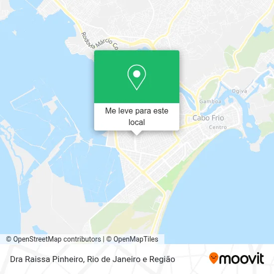 Dra Raissa Pinheiro mapa