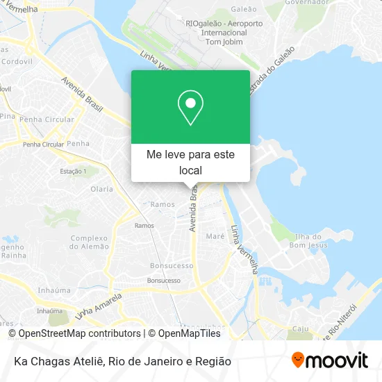 Ka Chagas Ateliê mapa