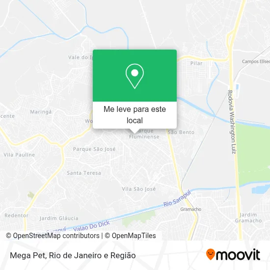 Mega Pet mapa