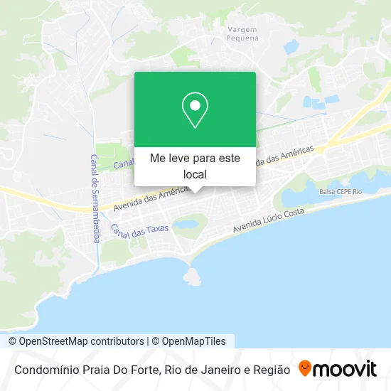 Condomínio Praia Do Forte mapa