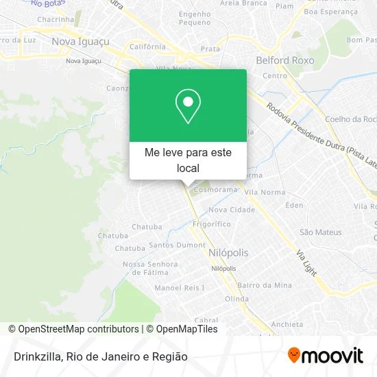 Drinkzilla mapa