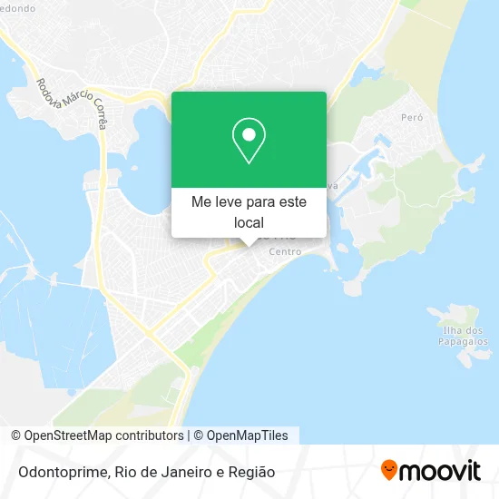 Odontoprime mapa
