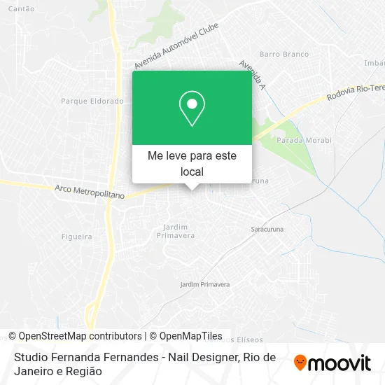 Studio Fernanda Fernandes - Nail Designer mapa