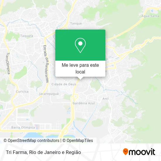 Tri Farma mapa
