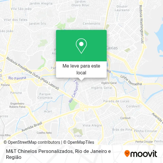 M&T Chinelos Personalizados mapa