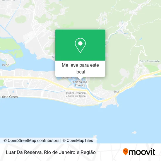 Luar Da Reserva mapa