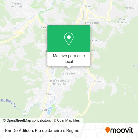 Bar Do Adilson mapa