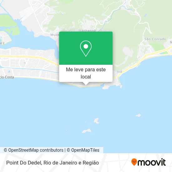 Point Do Dedel mapa