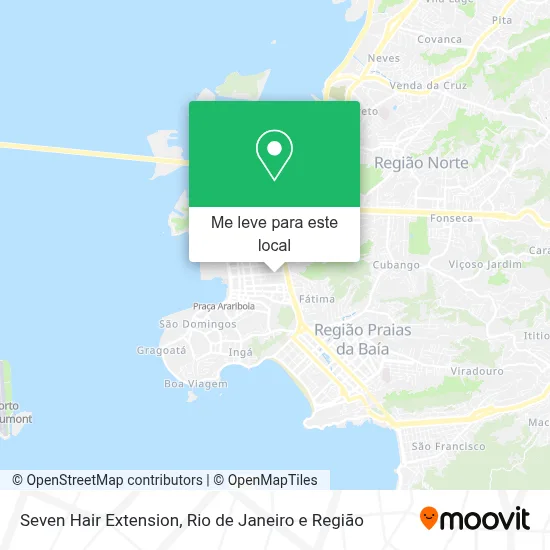 Seven Hair Extension mapa