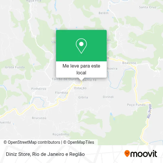 Diniz Store mapa