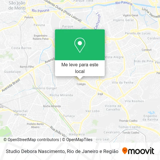 Studio Debora Nascimento mapa