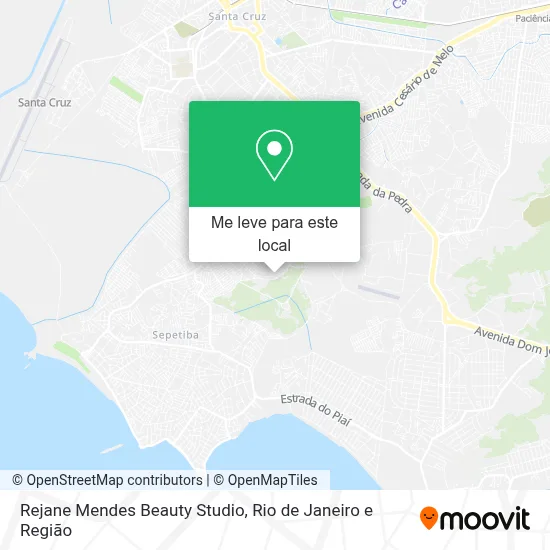 Rejane Mendes Beauty Studio mapa