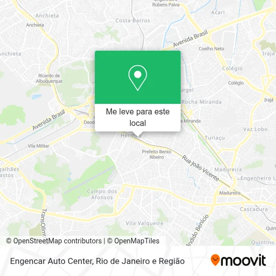 Engencar Auto Center mapa