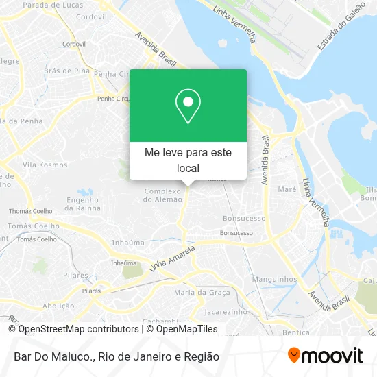 Bar Do Maluco. mapa