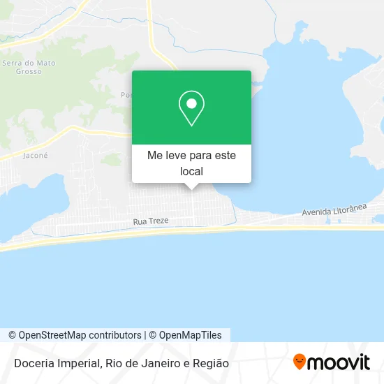 Doceria Imperial mapa