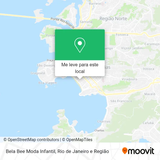 Bela Bee Moda Infantil mapa