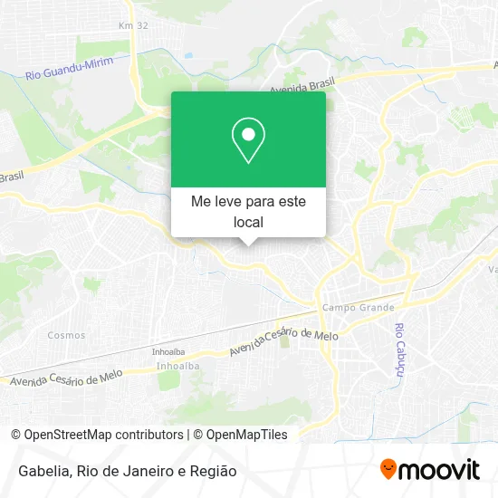 Gabelia mapa