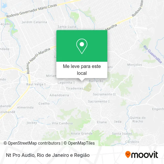 Nt Pro Audio mapa