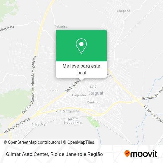 Gilmar Auto Center mapa