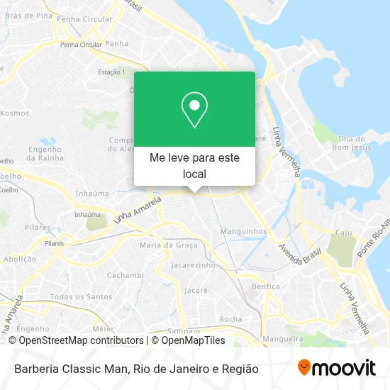 Barberia Classic Man mapa