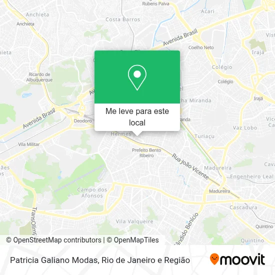 Patricia Galiano Modas mapa