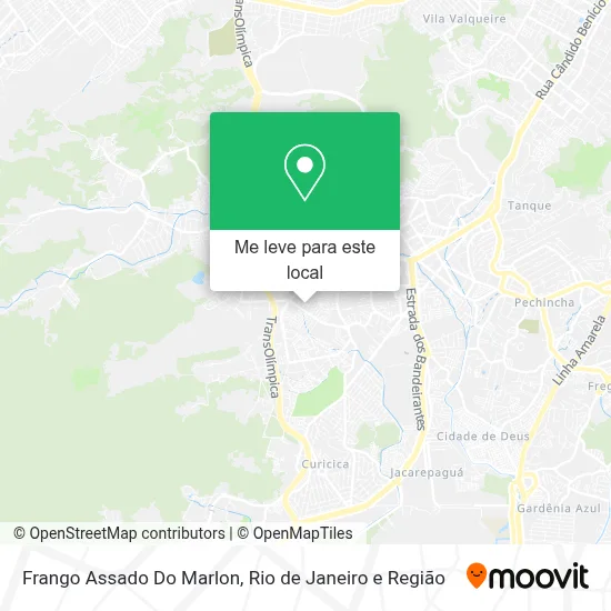 Frango Assado Do Marlon mapa