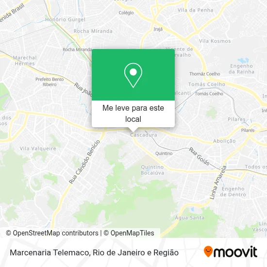 Marcenaria Telemaco mapa