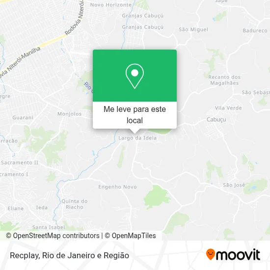 Recplay mapa