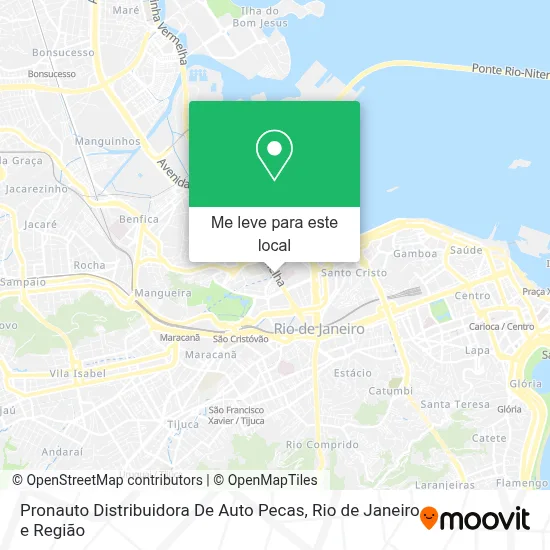 Pronauto Distribuidora De Auto Pecas mapa