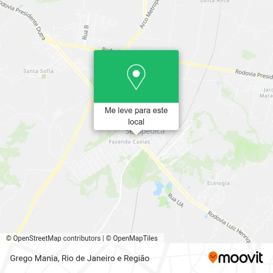Grego Mania mapa