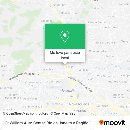 Cr William Auto Center mapa