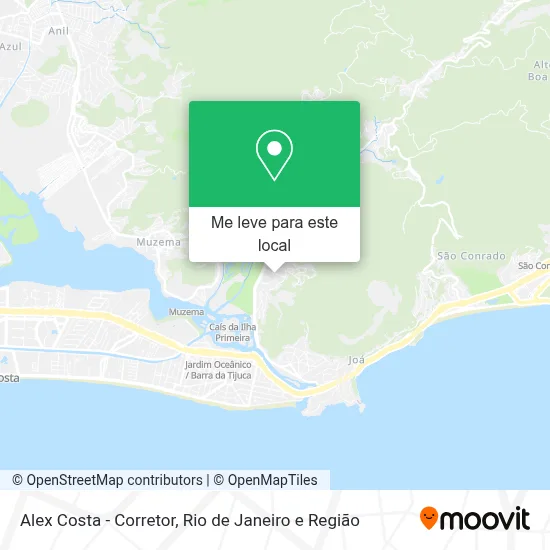 Alex Costa - Corretor mapa